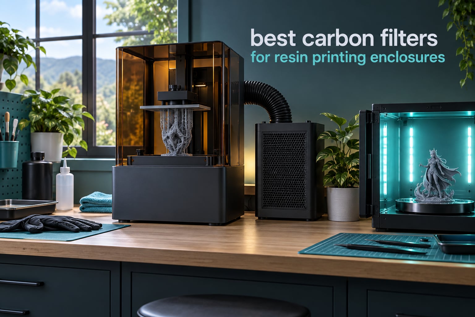 best carbon filters for resin printing enclosures
