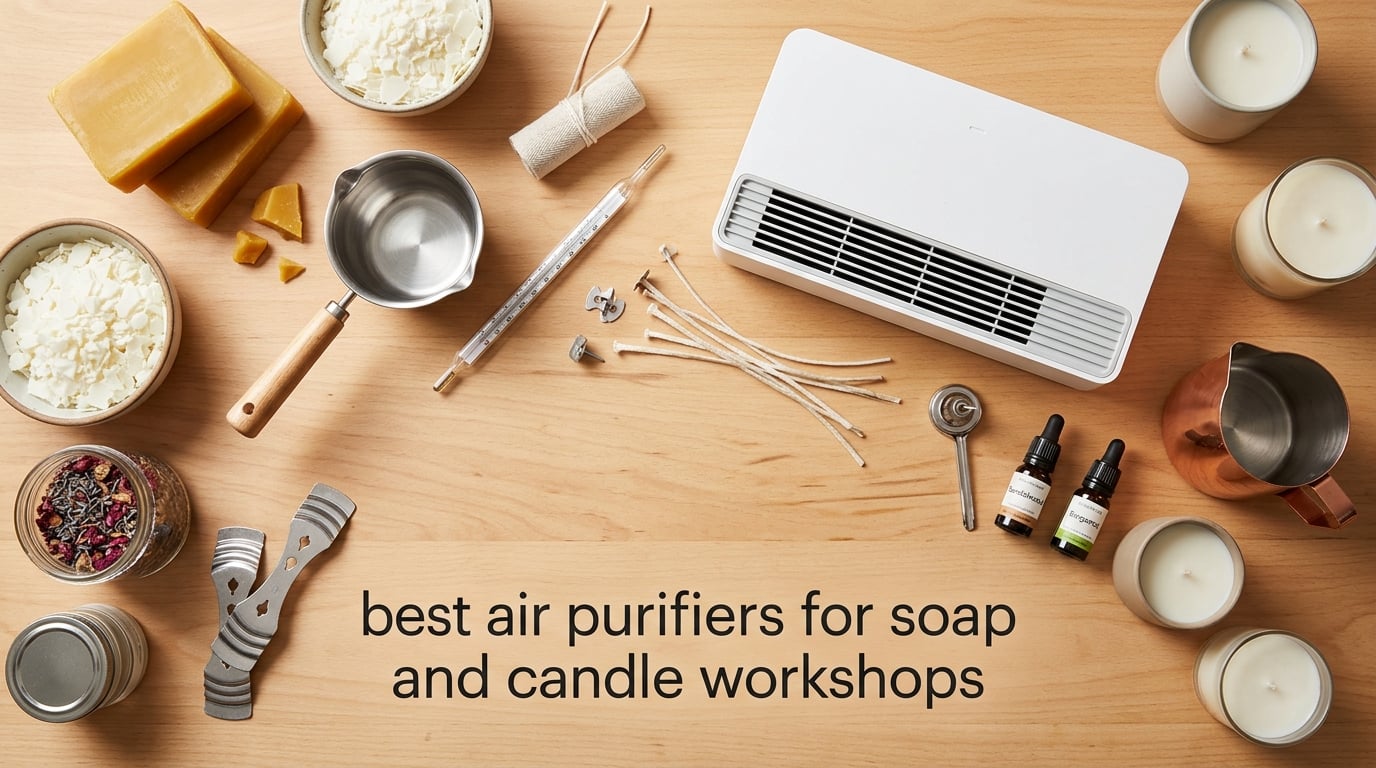best air purifiers for soap and candle workshops