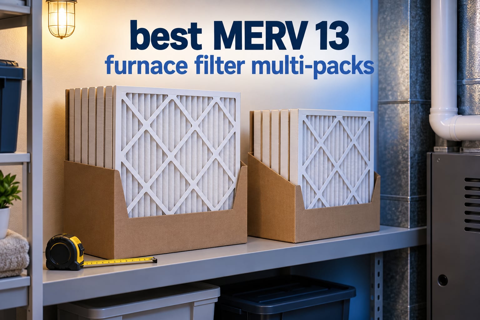 best MERV 13 furnace filter multi-packs