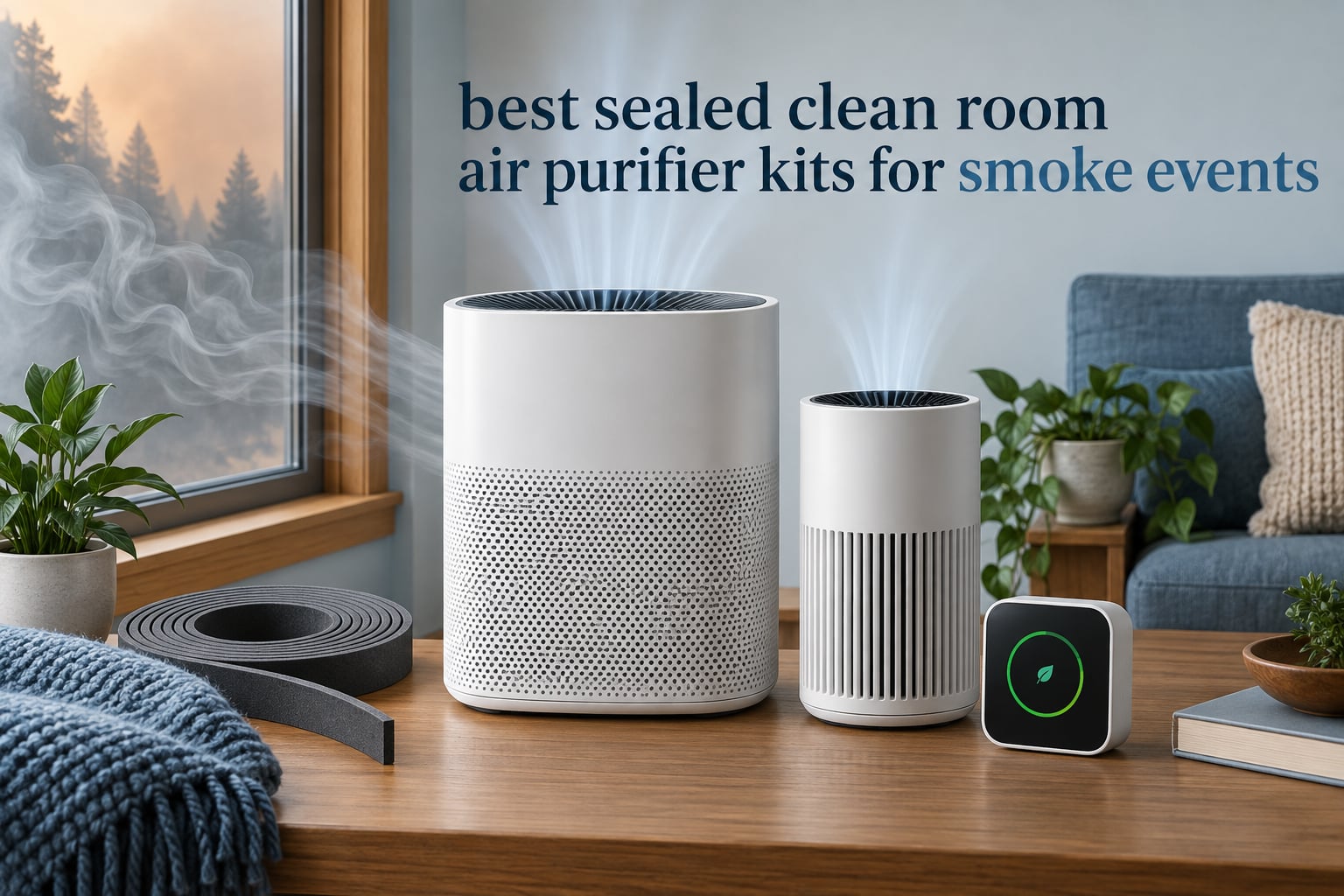 best sealed clean room air purifier kits for smoke events