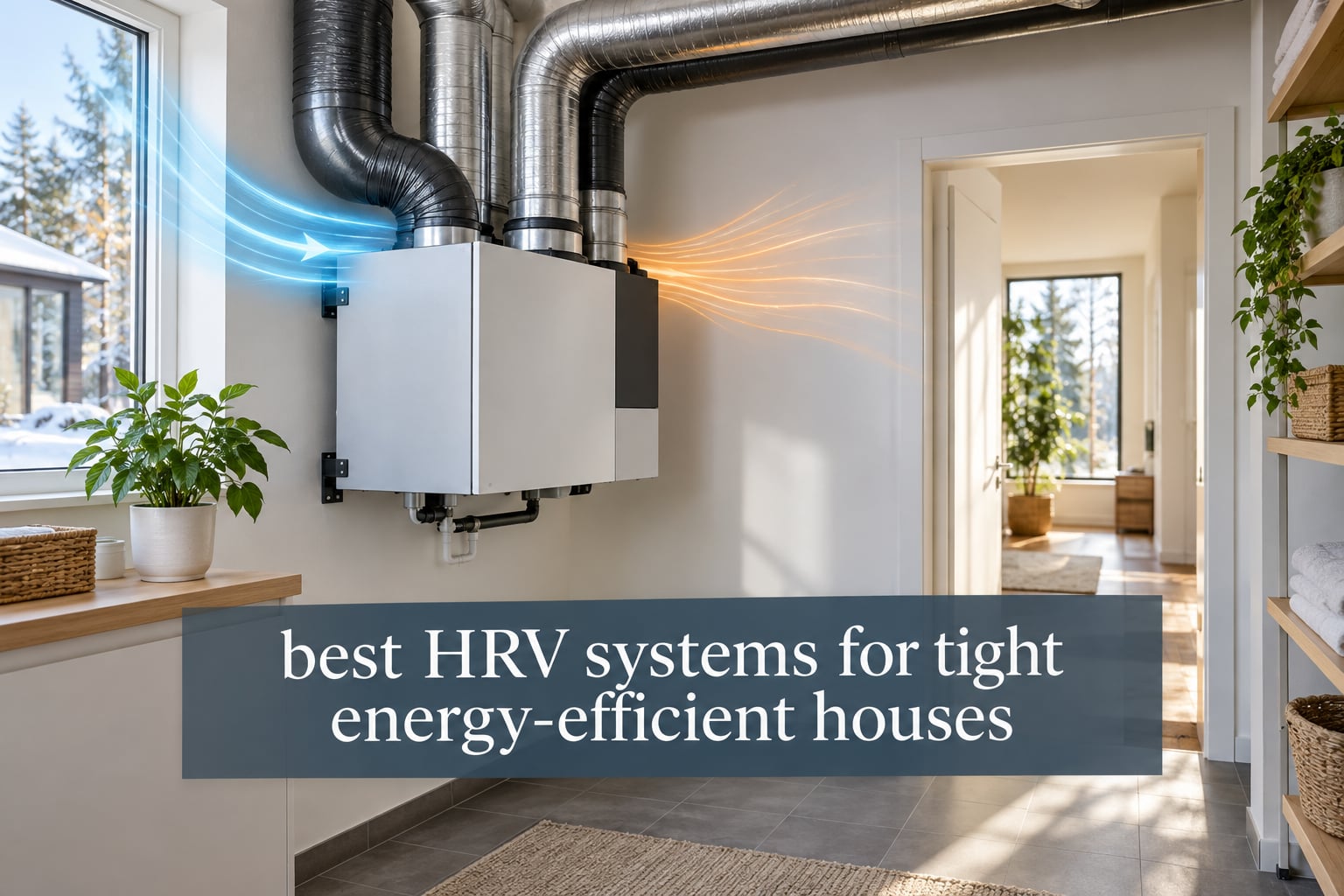 best HRV systems for tight energy-efficient houses