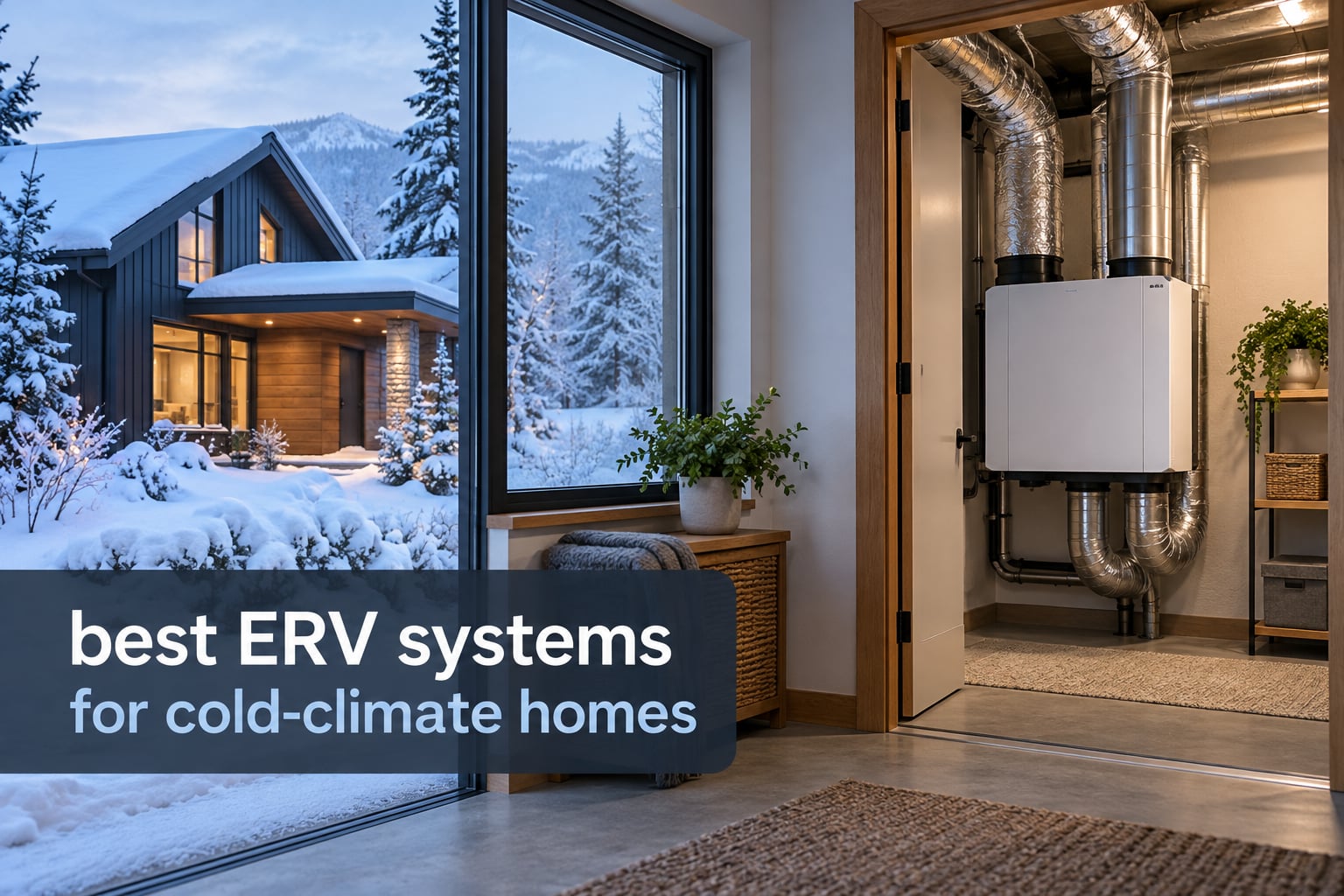best ERV systems for cold-climate homes