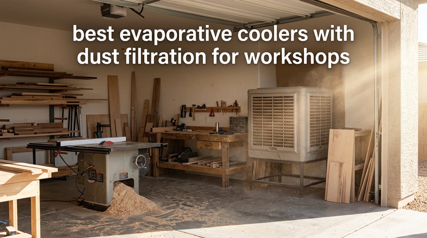 best evaporative coolers with dust filtration for workshops